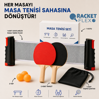 NetFlex Masa Tenisi Seti